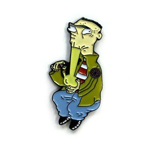 Ed Smoking Cartoon Network Enamel Pin